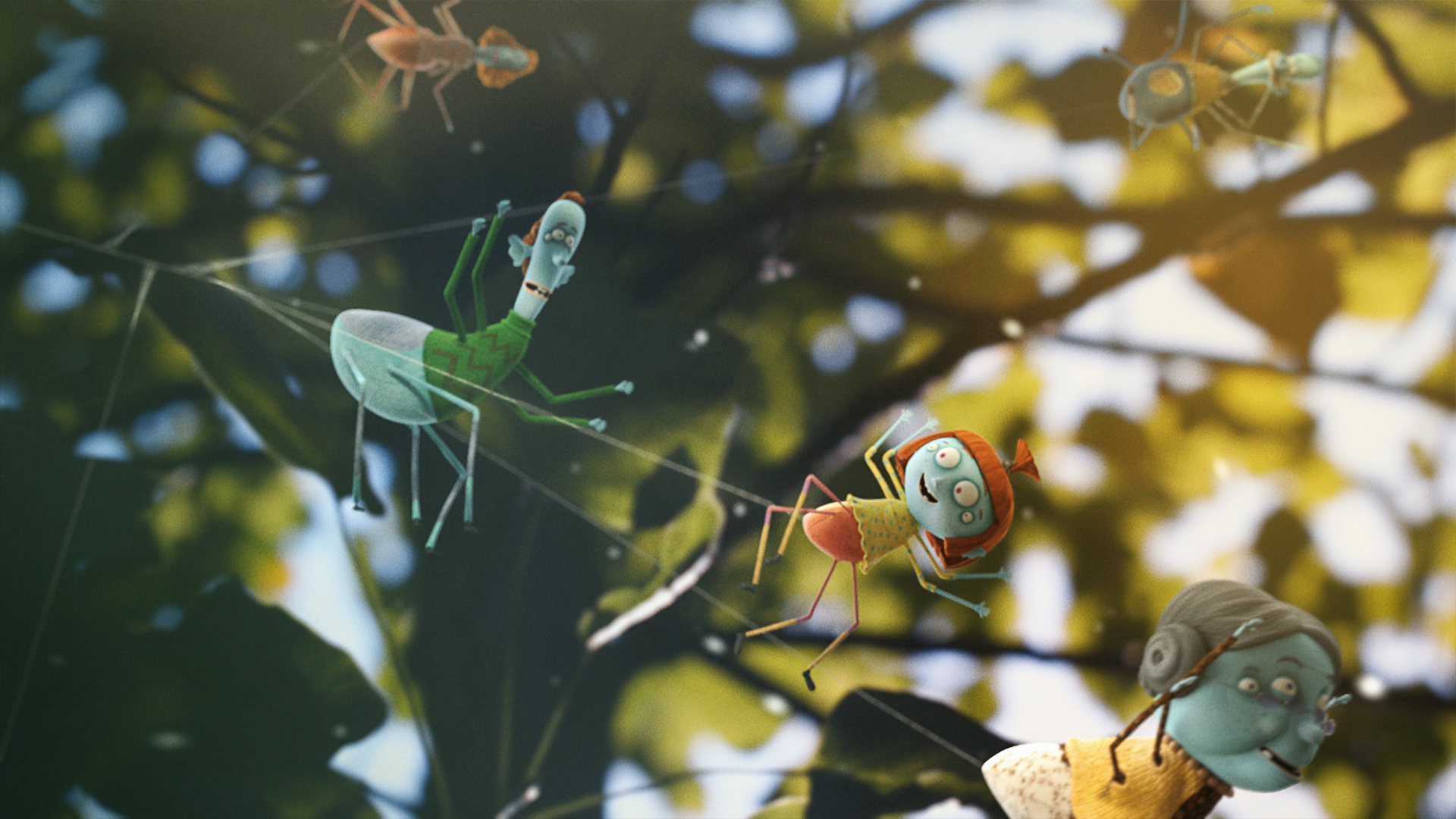 Obľúbení Websterovci sú späť! Ich Príbehy na pavúčom vlákne nezmeškajte v našich kinách.