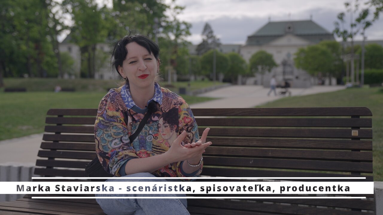 Marka Staviarska a jej Marínka Somarinka
